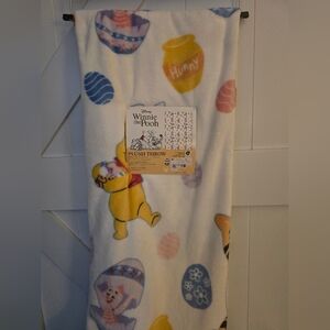 Winnie the Pooh Easter Plush Throw Blanket
